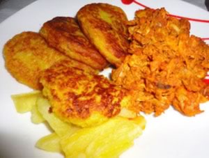 Chicken and Potato  Doughnut